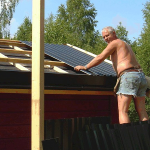 Arve Fjeld i arbeid